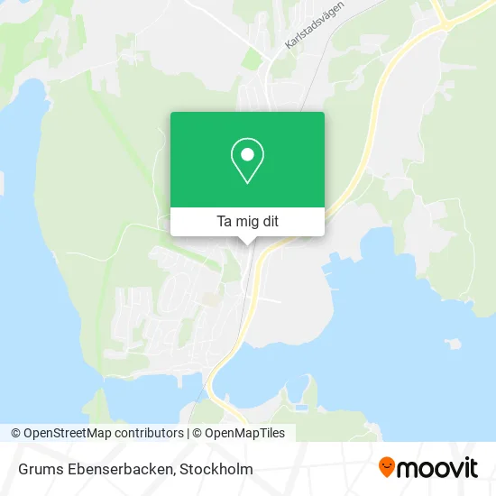 Grums Ebenserbacken karta