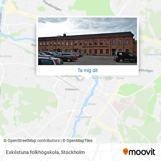 Eskilstuna folkhögskola karta