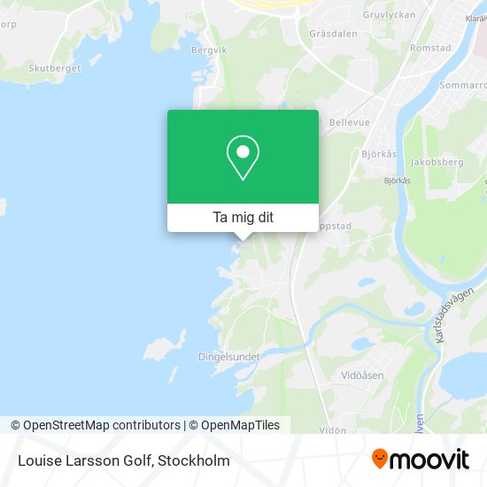 Louise Larsson Golf karta