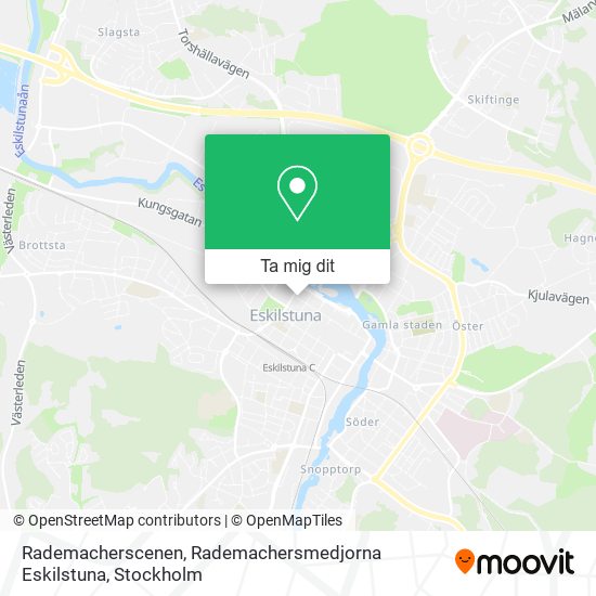 Rademacherscenen, Rademachersmedjorna Eskilstuna karta