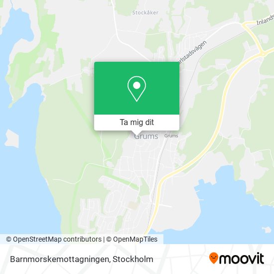 Barnmorskemottagningen karta