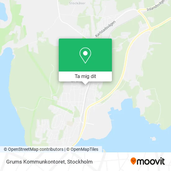 Grums Kommunkontoret karta