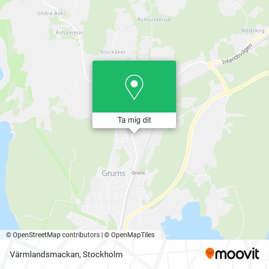 Värmlandsmackan karta