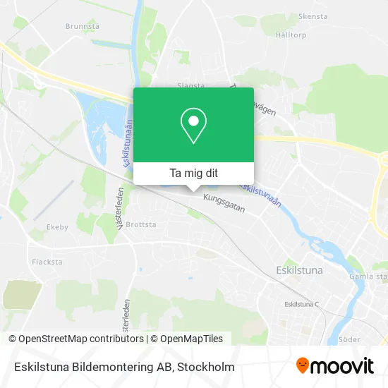 Eskilstuna Bildemontering AB karta