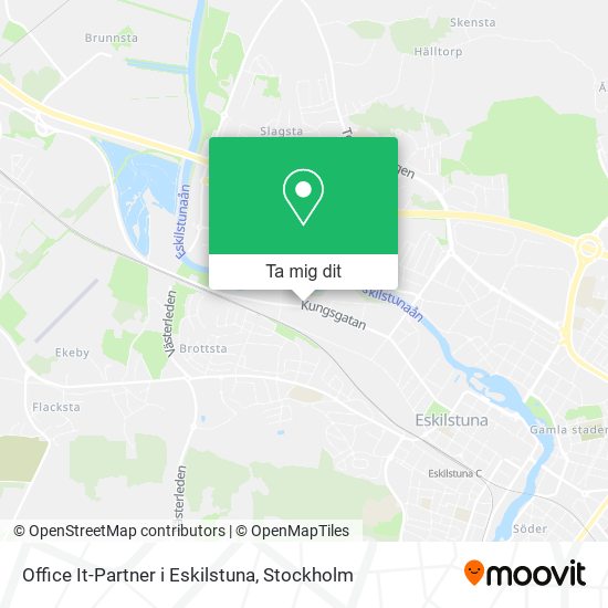 Office It-Partner i Eskilstuna karta