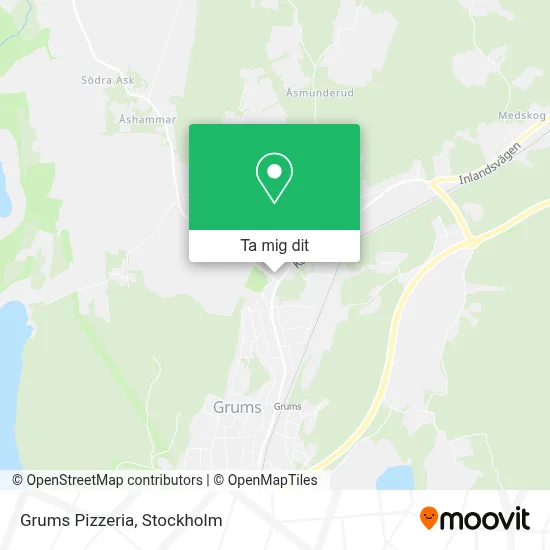 Grums Pizzeria karta