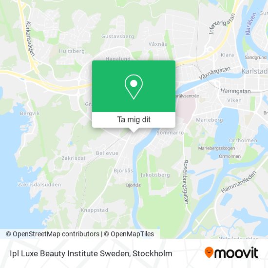Ipl Luxe Beauty Institute Sweden karta