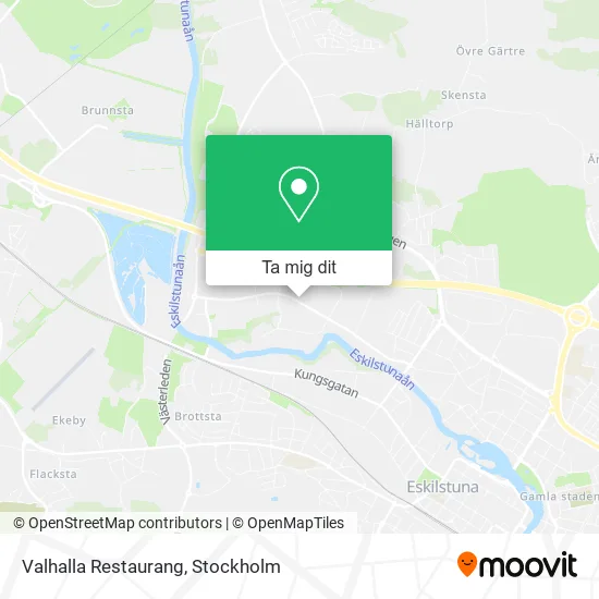 Valhalla Restaurang karta