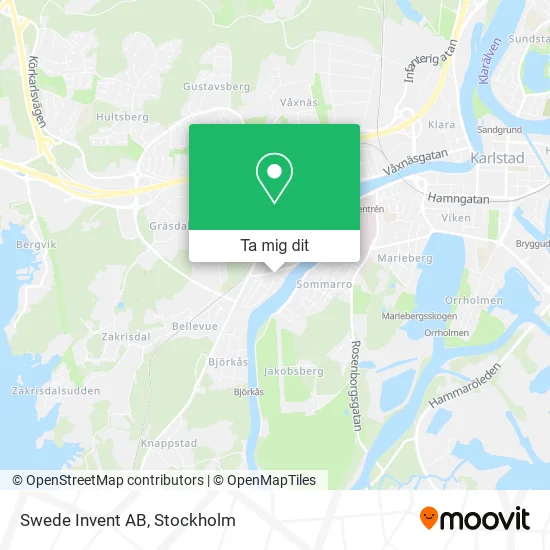 Swede Invent AB karta