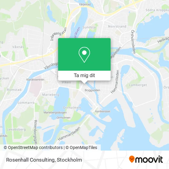 Rosenhall Consulting karta