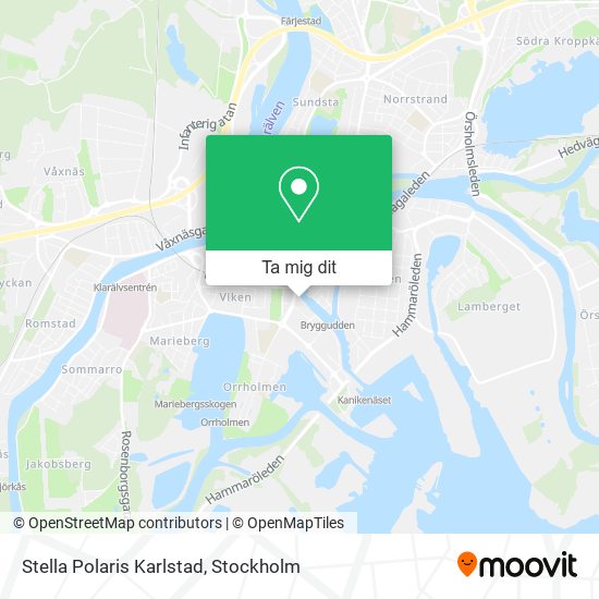 Stella Polaris Karlstad karta