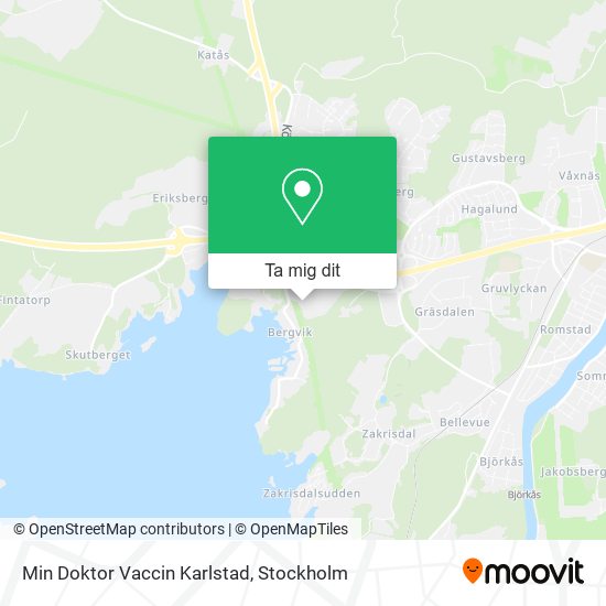 Min Doktor Vaccin Karlstad karta