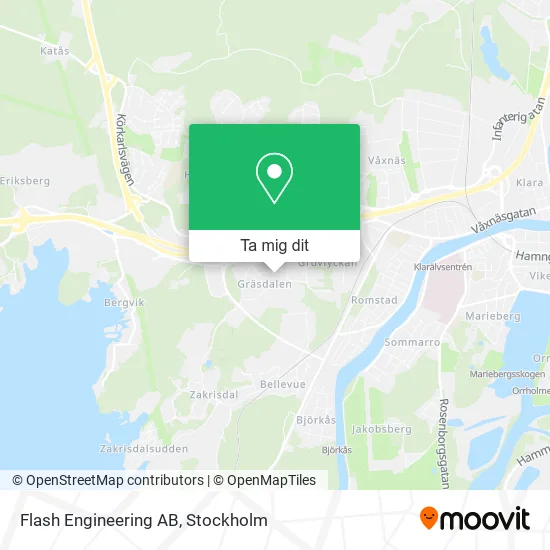 Flash Engineering AB karta