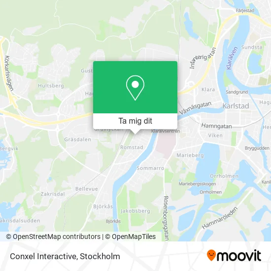 Conxel Interactive karta