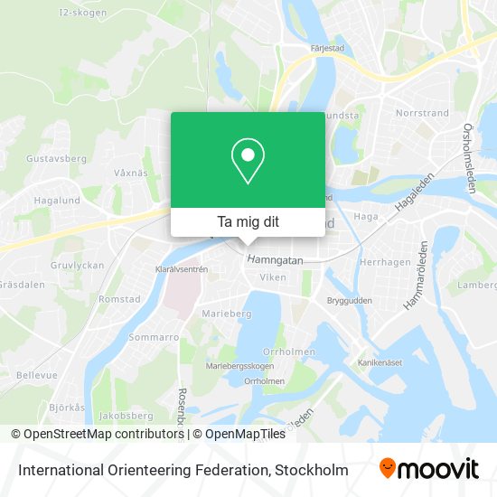 International Orienteering Federation karta