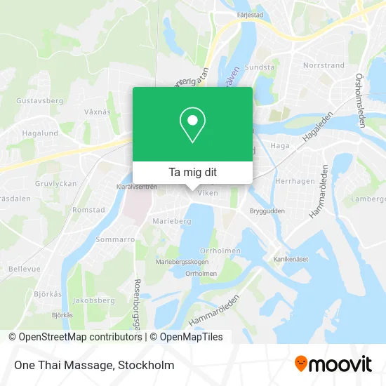 One Thai Massage karta