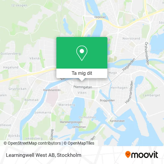 Learningwell West AB karta