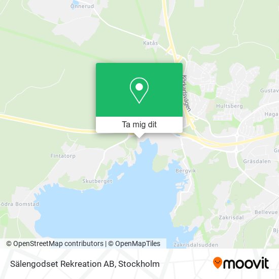 Sälengodset Rekreation AB karta
