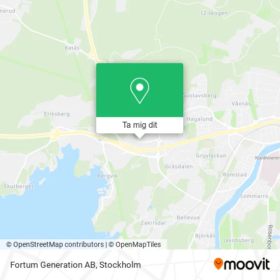 Fortum Generation AB karta