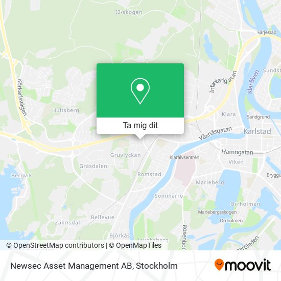 Newsec Asset Management AB karta