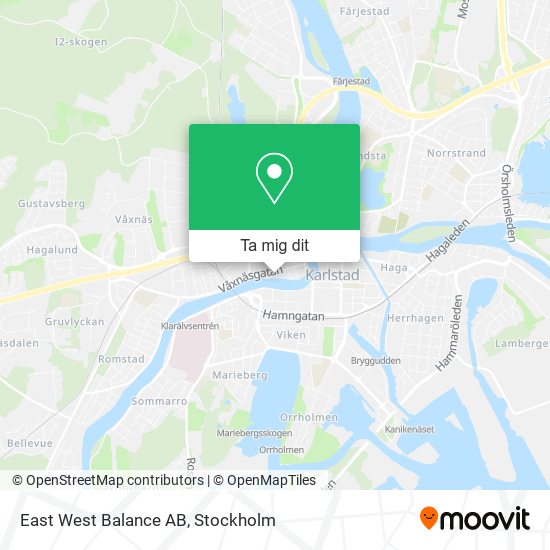 East West Balance AB karta