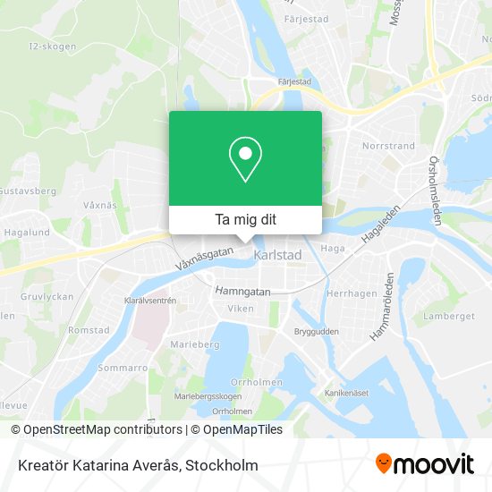 Kreatör Katarina Averås karta