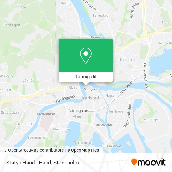 Statyn Hand i Hand karta