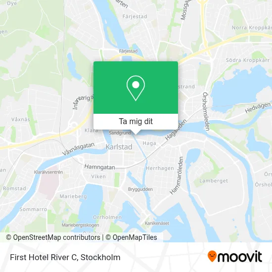 First Hotel River C karta