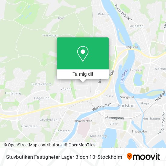 Stuvbutiken Fastigheter Lager 3 och 10 karta