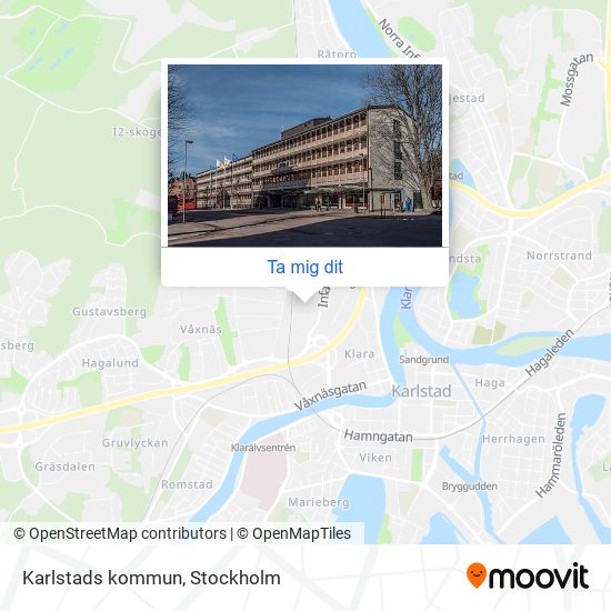 Karlstads kommun karta