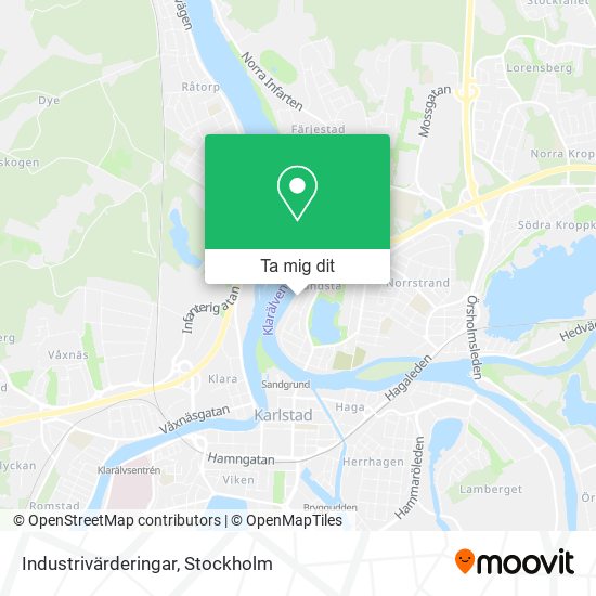 Industrivärderingar karta