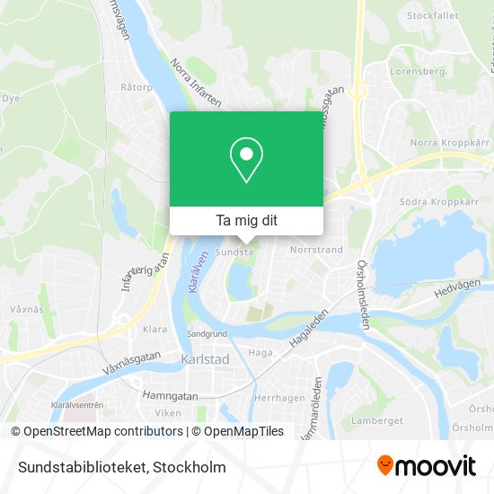 Sundstabiblioteket karta