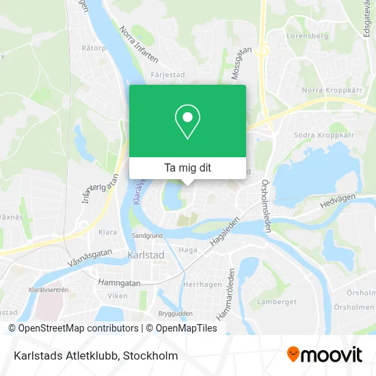 Karlstads Atletklubb karta