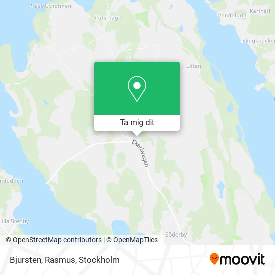 Bjursten, Rasmus karta