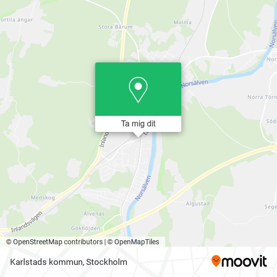 Karlstads kommun karta