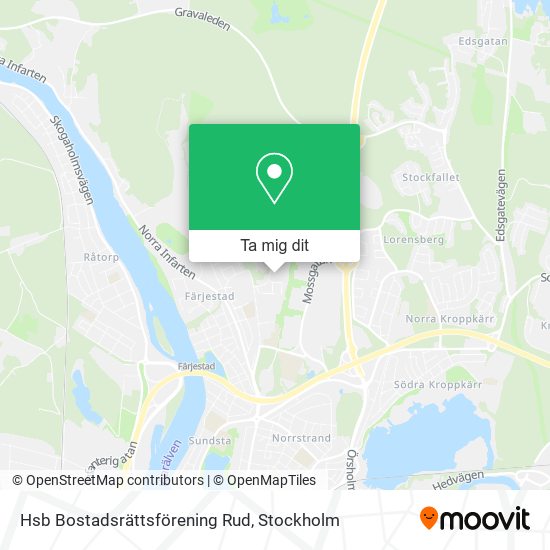 Hsb Bostadsrättsförening Rud karta