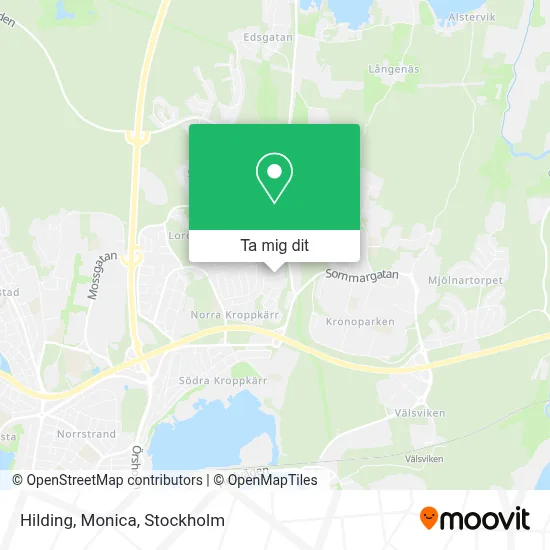 Hilding, Monica karta