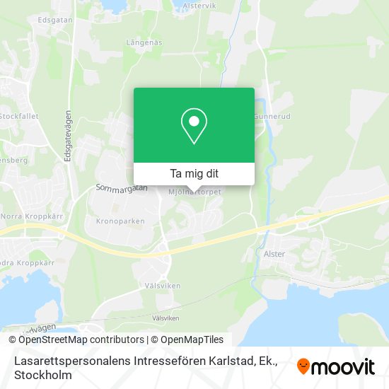 Lasarettspersonalens Intressefören Karlstad, Ek. karta
