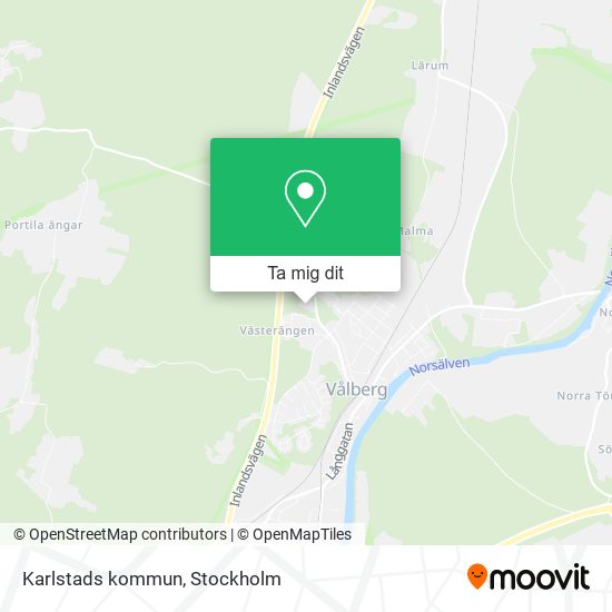 Karlstads kommun karta