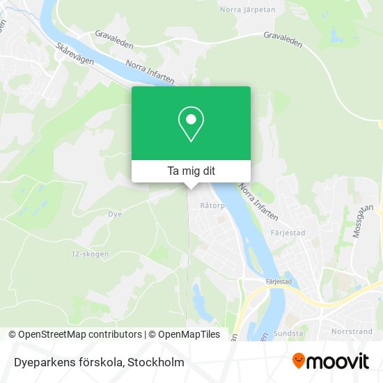 Dyeparkens förskola karta