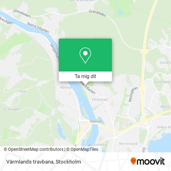 Värmlands travbana karta