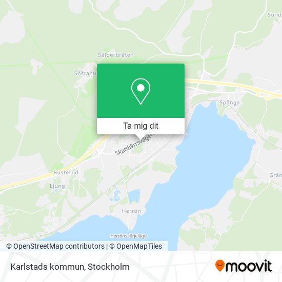 Karlstads kommun karta