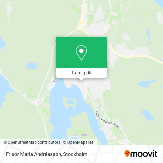 Frisör Maria Andréasson karta