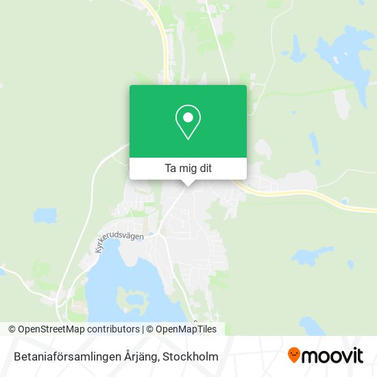 Betaniaförsamlingen Årjäng karta