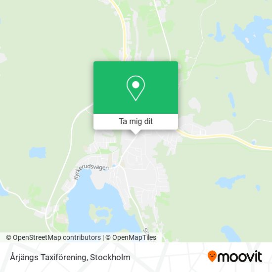 Årjängs Taxiförening karta