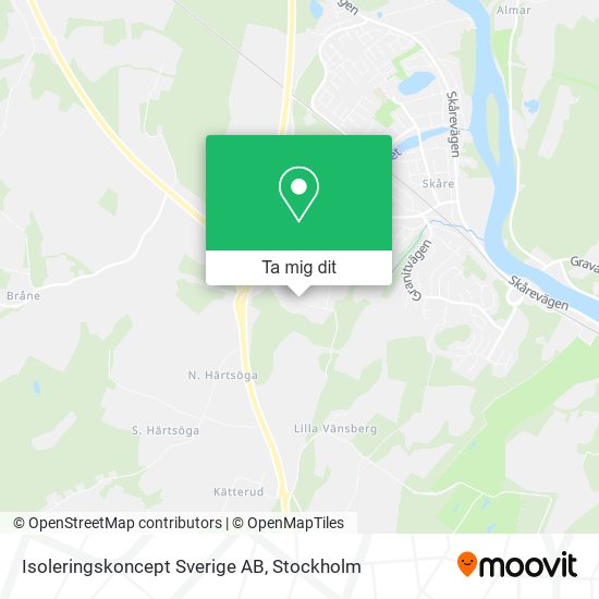 Isoleringskoncept Sverige AB karta