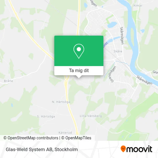 Glas-Weld System AB karta