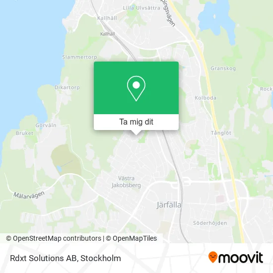 Rdxt Solutions AB karta