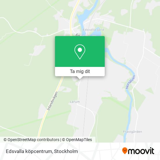 Edsvalla köpcentrum karta