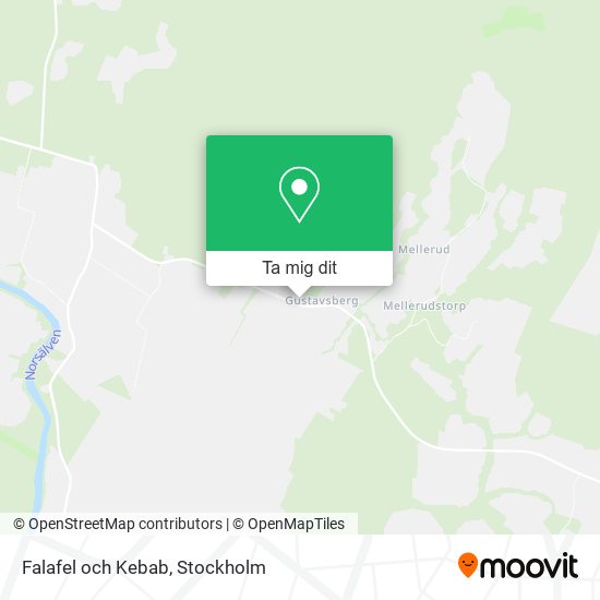 Falafel och Kebab karta
